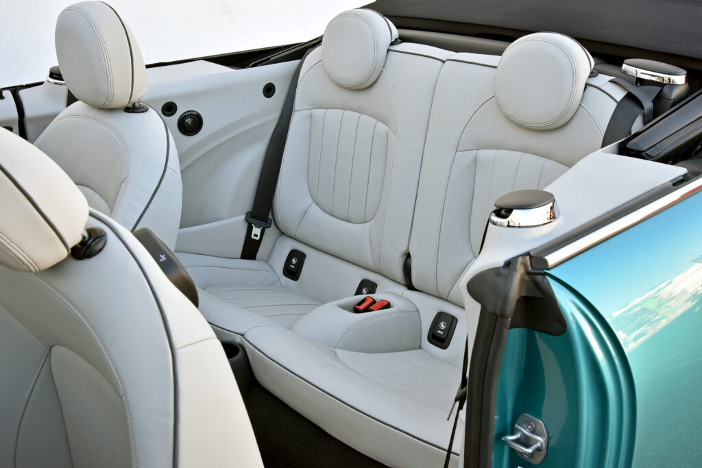 2021 Mini Cooper Convertible Rear Seats