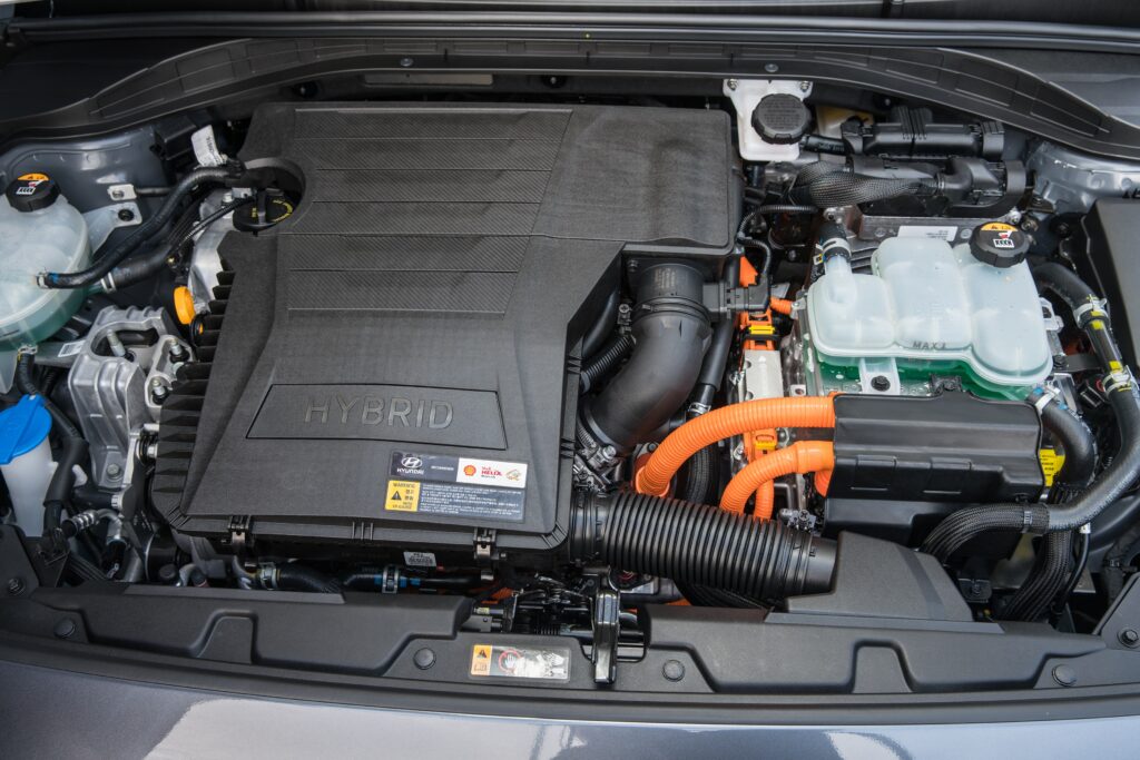 2021 Hyundai Ioniq Hybrid Engine - Underneath Hood